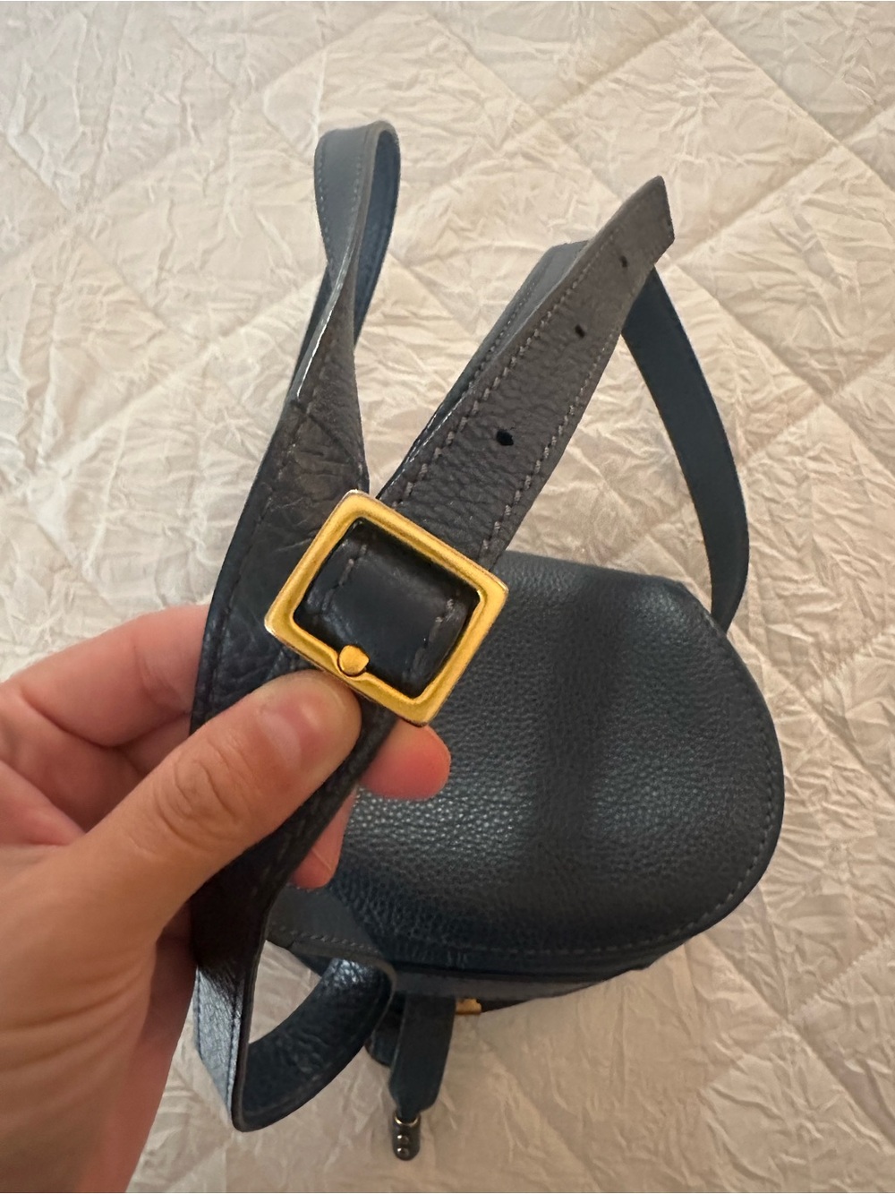 Chloe Mini Marcie Leather Bag - Picture 9 of 12